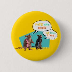 Ratten sind Niedlich, aber Kinda Stinky Button