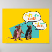 Ratten sind Niedlich, aber Kinda Stinky Poster (Vorne)