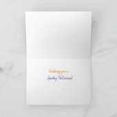 Ratten, Skeletons and Witches Halloween Card Karte (Innenseite)