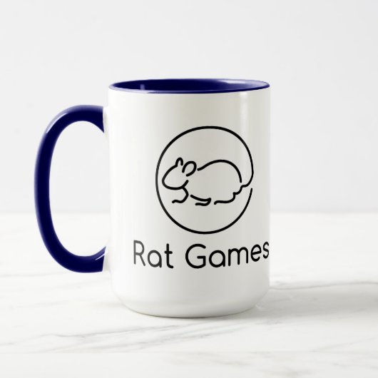 Ratten-Spiel-Tasse Tasse (Links)