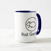 Ratten-Spiel-Tasse Tasse (VorderseiteRechts)
