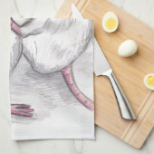 Ratten spielen Küchentuch (Viertel Falte)