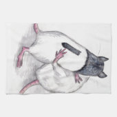 Ratten spielen Küchentuch (Horizontal)