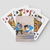 Ratten-Spielkarten Spielkarten (Rückseite)