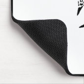 Ratten-Tatzen-Druck - Mausunterlage Mousepad (Ecke)