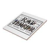 Ratten-Terrier-Collage Fliese (Seite)