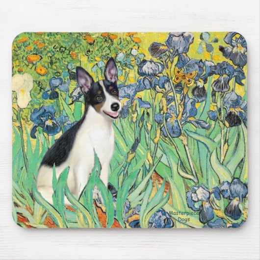 Ratten Terrier - Iris Mousepad (Vorne)