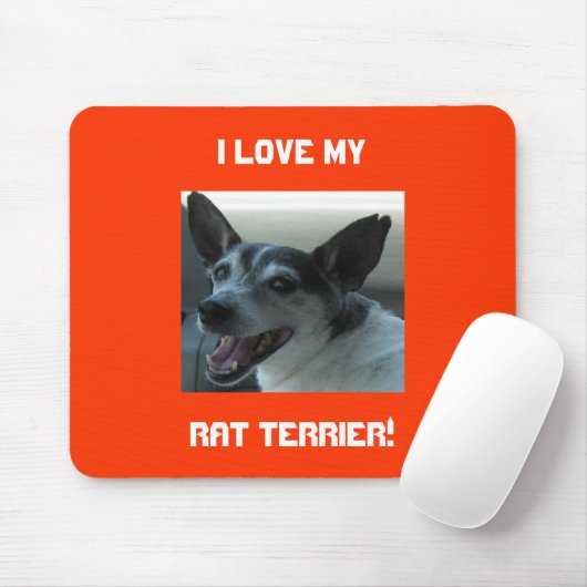Ratten-Terrier-Mausunterlage Mousepad (Mit Mouse)