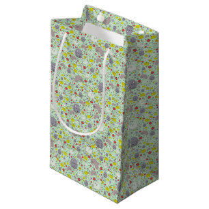Ratten und Mäuse in Grün Kleine Geschenktüte