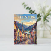 Rattenberg Österreich Postkarte (Stehend Vorderseite)