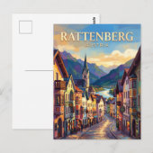 Rattenberg Österreich Postkarte (Vorne/Hinten)