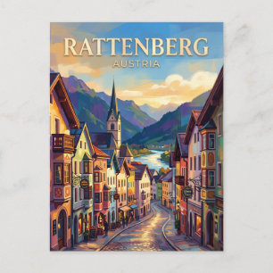 Rattenberg Österreich Postkarte