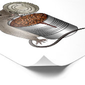 Rattenbohnen und Bake Fotodruck (Ecke)