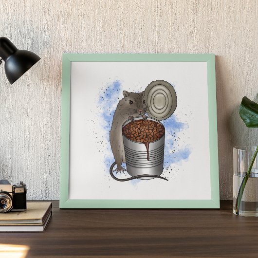 Rattenbohnen und Bake Poster