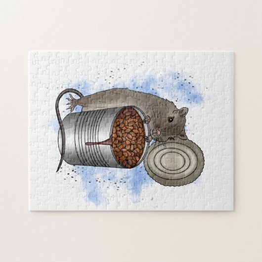 Rattenbohnen und Bake Puzzle (Horizontal)