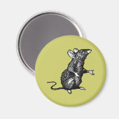 "Rattenfläche" - Angepasste Magnet (Vorderseite/Rückseite)