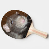 Rattengesicht/Wendelpingpaddel Tischtennis Schläger (Seitenansicht)