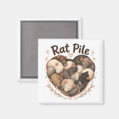 Rattengruppe Magnet (Vorderseite/Rückseite)