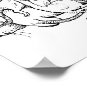 Rattenhaufen mit Herzzie Poster (Ecke)