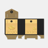 Rattenjahr 2020 Früchte Elegant Monogram T Gevor B Geschenkschachtel (Ungefaltet)