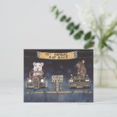 Rattenrasse Postkarte (Stehend Vorderseite)