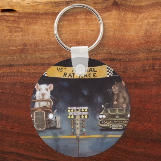 Rattenrasse Schlüsselanhänger (Vorderseite)