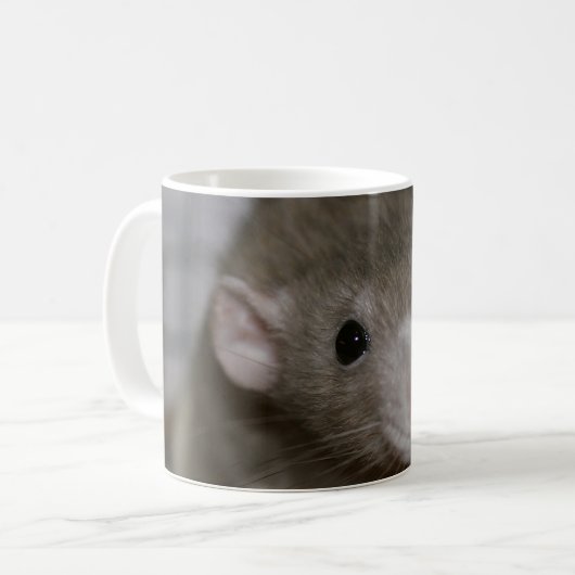 Rattenrat Kaffeetasse (Vorderseite Links)
