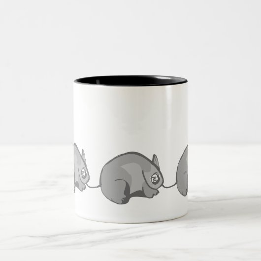 Rattenrente Zweifarbige Tasse (Mittel)