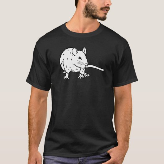Rattenrodent-Besitzer von Maus-Mäuse Züchter T-Shirt (Vorderseite)
