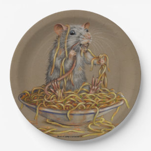 Rattenschüssel von Spaghettis KMCoriginals Pappteller