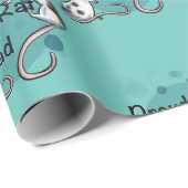 Rattenwackelpapier Geschenkpapier (Rolleneckpunkt)