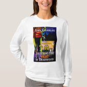 Rattern der Hitze Ballast-im langen Hülsen-T - T-Shirt (Vorderseite)