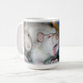 Rattie - JETZT wollte ich meinen Kaffee! Kaffeetasse (Vorderseite Links)