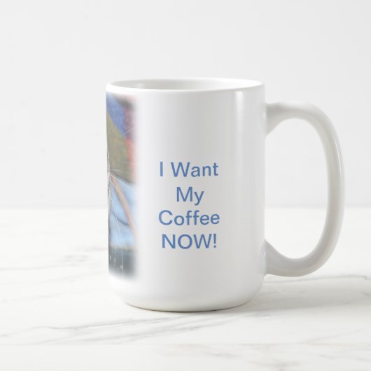 Rattie - JETZT wollte ich meinen Kaffee! Kaffeetasse (Rechts)