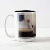 Rattie Kaffee-Zeit zwei tonte Tasse (Links)