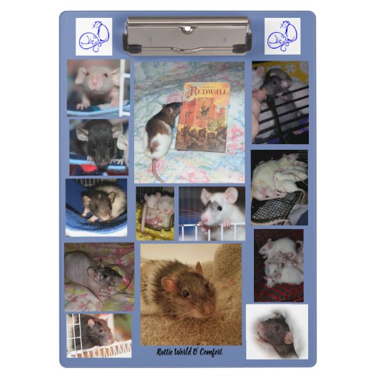 Rattie Klemmbrett (Vorderseite)