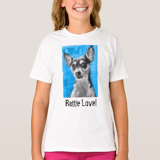 Rattie Liebe! T-Shirt (Vorderseite)