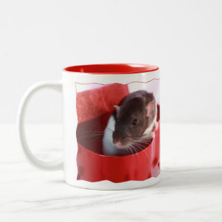 Rattie Liebe-Tasse Zweifarbige Tasse