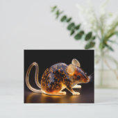 Rattie Postkarte (Stehend Vorderseite)