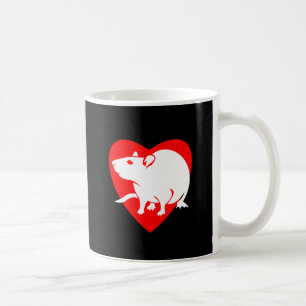 Rattitude Herz-Tasse Kaffeetasse