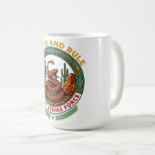 Rattle And Rule Desert Strike Force Kaffeetasse (VorderseiteRechts)
