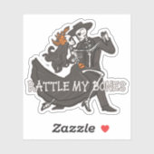 Rattle My Bones Aufkleber (Blatt)