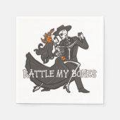 Rattle My Bones Serviette (Vorderseite)