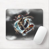 Rattle & Roll Skateboard Mousepad (Mit Mouse)