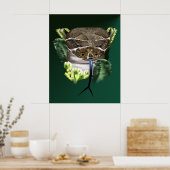 Rattle Snake Face Poster (Küche)