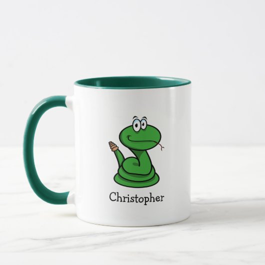Rattle Snake Personalisiert Tasse (Links)