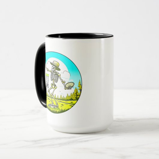 Rattle That Chains | Disk Golf Tasse (Vorderseite Links)