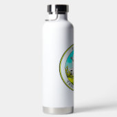 Rattle That Chains | Disk Golfing Skeleton Trinkflasche (Rechts)