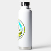 Rattle That Chains | Disk Golfing Skeleton Trinkflasche (links)