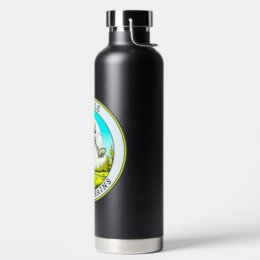 Rattle That Chains | Disk Golfing Skeleton Trinkflasche (links)